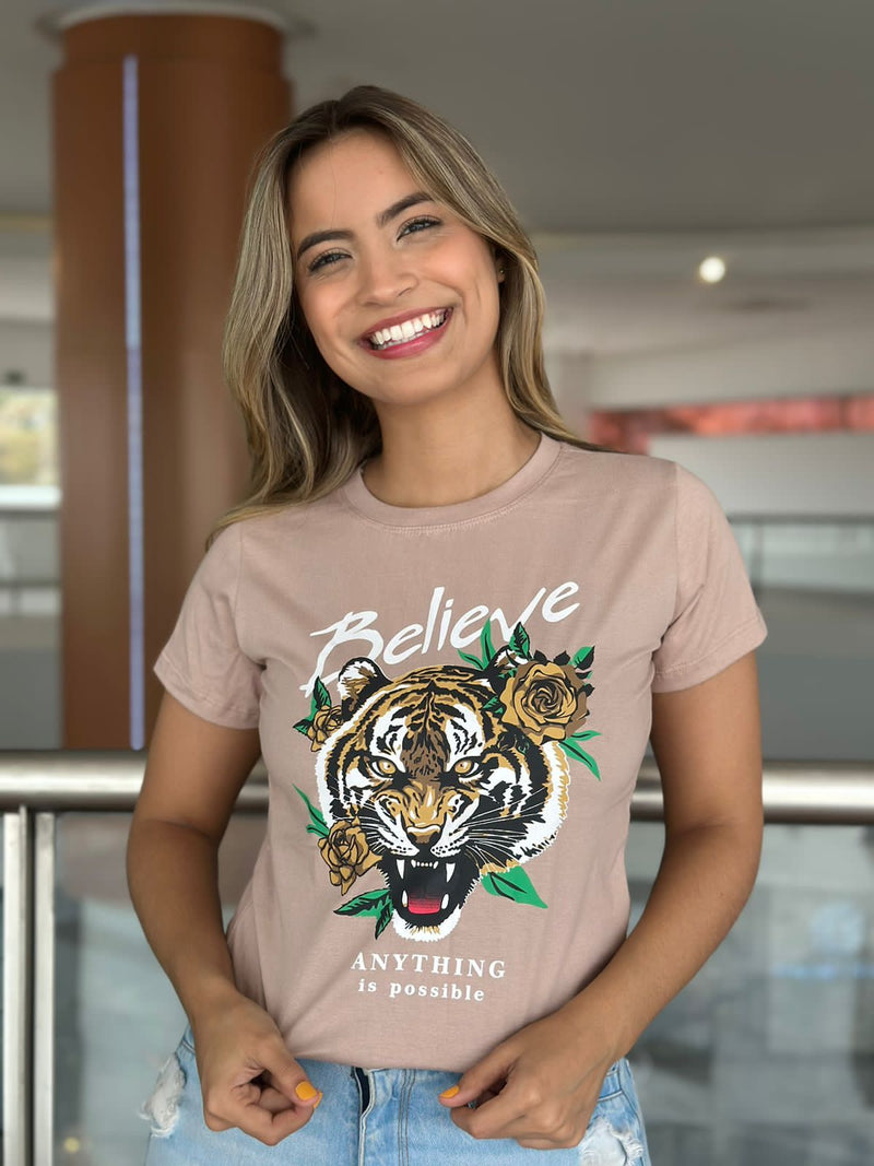 10 Camisetas feminina básica no atacado, várias estampas.